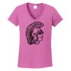 Ladies Heavy Cotton™ 100% Cotton V-Neck T-Shirt Thumbnail