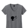 Ladies Heavy Cotton™ 100% Cotton V-Neck T-Shirt Thumbnail