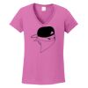 Ladies Heavy Cotton™ 100% Cotton V-Neck T-Shirt Thumbnail