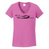 Ladies Heavy Cotton™ 100% Cotton V-Neck T-Shirt Thumbnail