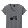 Ladies Heavy Cotton™ 100% Cotton V-Neck T-Shirt Thumbnail