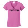 Ladies Heavy Cotton™ 100% Cotton V-Neck T-Shirt Thumbnail