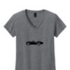 Ladies Heavy Cotton™ 100% Cotton V-Neck T-Shirt Thumbnail