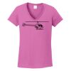 Ladies Heavy Cotton™ 100% Cotton V-Neck T-Shirt Thumbnail