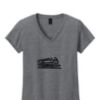 Ladies Heavy Cotton™ 100% Cotton V-Neck T-Shirt Thumbnail