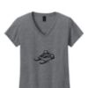 Ladies Heavy Cotton™ 100% Cotton V-Neck T-Shirt Thumbnail