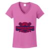 Ladies Heavy Cotton™ 100% Cotton V-Neck T-Shirt Thumbnail