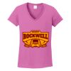 Ladies Heavy Cotton™ 100% Cotton V-Neck T-Shirt Thumbnail