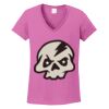 Ladies Heavy Cotton™ 100% Cotton V-Neck T-Shirt Thumbnail