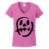 Ladies Heavy Cotton™ 100% Cotton V-Neck T-Shirt Thumbnail