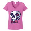 Ladies Heavy Cotton™ 100% Cotton V-Neck T-Shirt Thumbnail