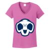 Ladies Heavy Cotton™ 100% Cotton V-Neck T-Shirt Thumbnail