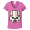 Ladies Heavy Cotton™ 100% Cotton V-Neck T-Shirt Thumbnail