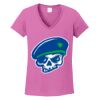 Ladies Heavy Cotton™ 100% Cotton V-Neck T-Shirt Thumbnail
