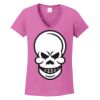 Ladies Heavy Cotton™ 100% Cotton V-Neck T-Shirt Thumbnail