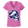Ladies Heavy Cotton™ 100% Cotton V-Neck T-Shirt Thumbnail