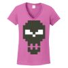 Ladies Heavy Cotton™ 100% Cotton V-Neck T-Shirt Thumbnail