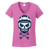 Ladies Heavy Cotton™ 100% Cotton V-Neck T-Shirt Thumbnail