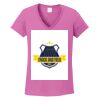 Ladies Heavy Cotton™ 100% Cotton V-Neck T-Shirt Thumbnail