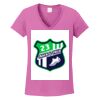 Ladies Heavy Cotton™ 100% Cotton V-Neck T-Shirt Thumbnail
