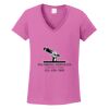 Ladies Heavy Cotton™ 100% Cotton V-Neck T-Shirt Thumbnail