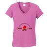 Ladies Heavy Cotton™ 100% Cotton V-Neck T-Shirt Thumbnail