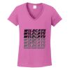Ladies Heavy Cotton™ 100% Cotton V-Neck T-Shirt Thumbnail