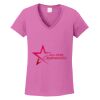 Ladies Heavy Cotton™ 100% Cotton V-Neck T-Shirt Thumbnail