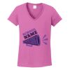 Ladies Heavy Cotton™ 100% Cotton V-Neck T-Shirt Thumbnail