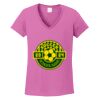 Ladies Heavy Cotton™ 100% Cotton V-Neck T-Shirt Thumbnail