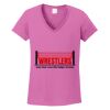 Ladies Heavy Cotton™ 100% Cotton V-Neck T-Shirt Thumbnail