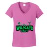 Ladies Heavy Cotton™ 100% Cotton V-Neck T-Shirt Thumbnail